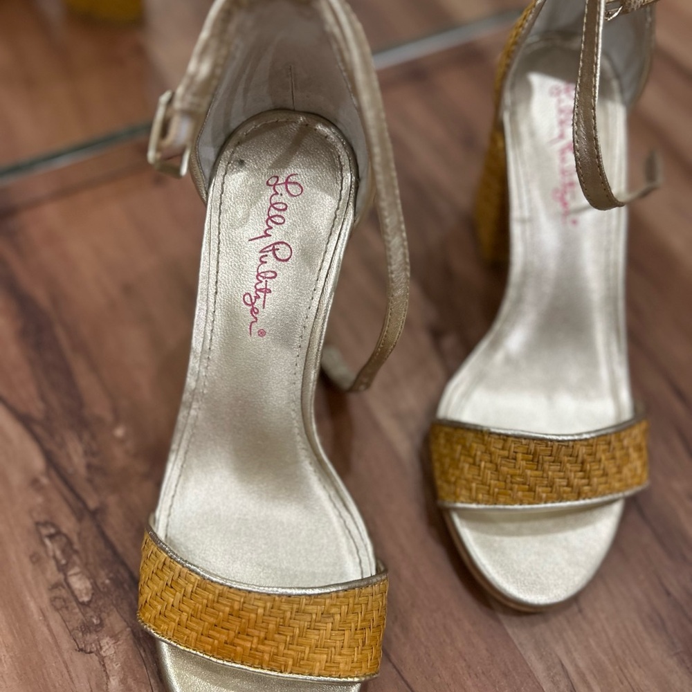 Lilly Pulitzer Heeled Sandals - Picture 3 of 10